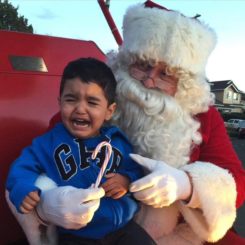 Scared of Santa